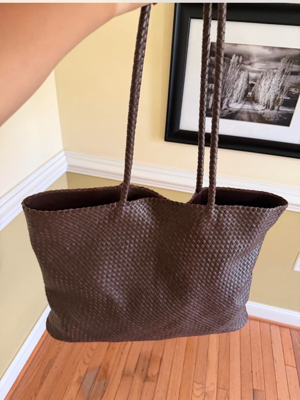 Quince Siena Handwoven Tote - Picture 7 of 9